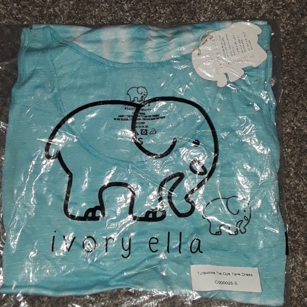 NEW Ivory Ella tank Dress